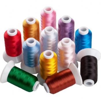 Simthread Couture 12 couleurs, 550 yards, bobine Type A offerte
