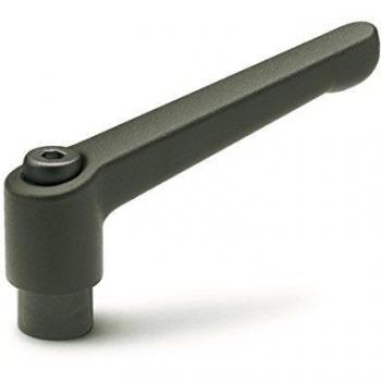 Black Adjustable Ganter Hand Lever GN300-108 M12 SW – Female Version