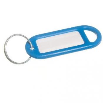 Split Key Ring TAG in Blue