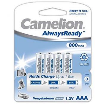 Camelion Always Ready LR03 / AAA Piles rechargeables 800 mAh
