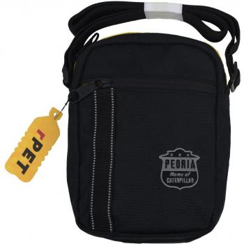 Caterpillar Peoria City Bag 84068-12, unisex, borsa a tracolla, nero