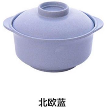 Plastic Servies Soepkom met Deksel