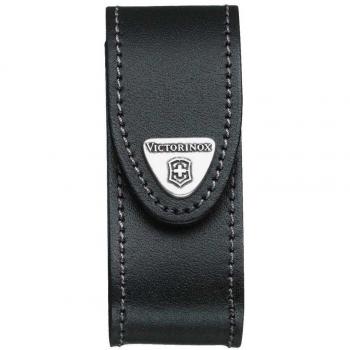 Funda de piel con clip rotativo Victorinox 4.0524.31, longitud 115 mm, peso 45 gr