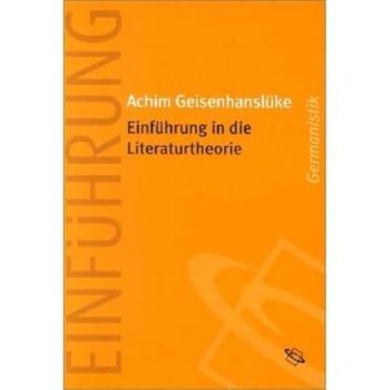 Einführung in die Literaturtheorie.