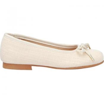 Angelitos Lino-Bailarin 1568 – Beige Lazo‑Ceremony