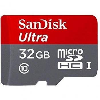 SanDisk Ultra SD Card Adapter MicroSDHC 32GB