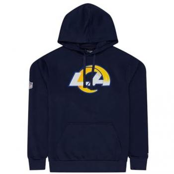LA Rams New Era Herren Kapuzenpullover Blau XS