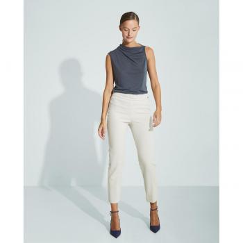 Calza Crop con Accesorio de Hebilla