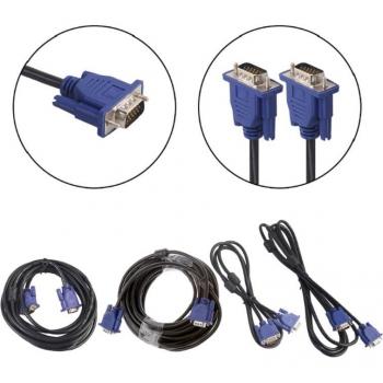 Cable de video VGA 1080P macho a macho 5 m