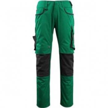 Mascot Lemberg Utility Trousers Green/Black 82C50 (L32W34.5)