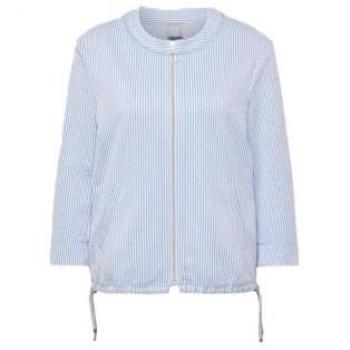 RABE Damen Blouson Jacke mit Streifen in Hellblau, Größe 42