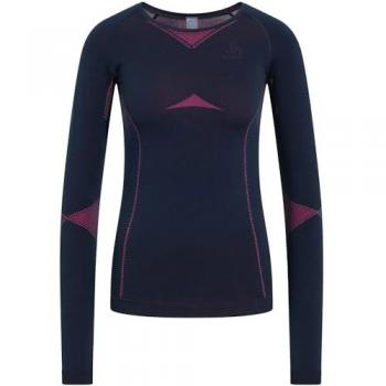 Odlo Women's Warm Baselayer Langarmshirt M Saphir