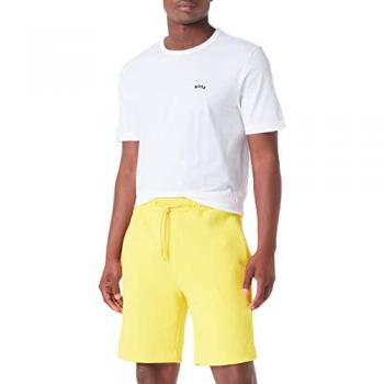 Coton Mélangé Short BOSS – Couleur Headlo jaune