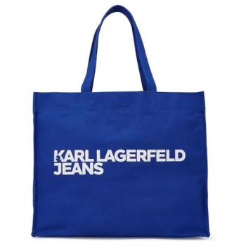 Karl Lagerfeld Shopper Jeans Blu/Bianco One Size