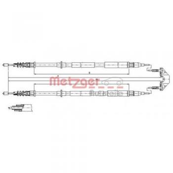 Cofle Cavo Freno Stazionamento 11.5950
