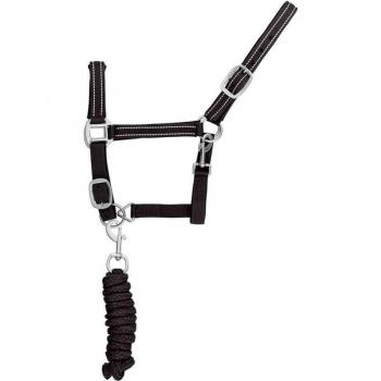Conjunto de Cabestro y Correa Reflectante Supreme