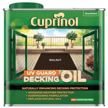 Cuprinol CUPDOW25L UV Guard Decking Oil Walnut 2.5 litre