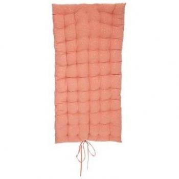 Matelas de sol enfant Berlingot rose terracotta 60x120cm