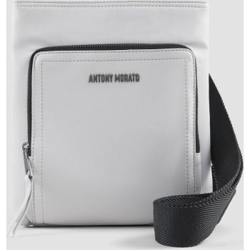 Bandolera de Algodón y Poliéster Antony Morato Blanca