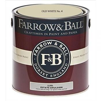 Farrow & Ball Old White No. 4 Paint 2.5L
