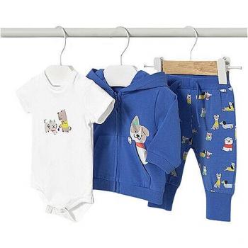 Tuta neonato 1803 cotone tre pezzi Mayoral Klein