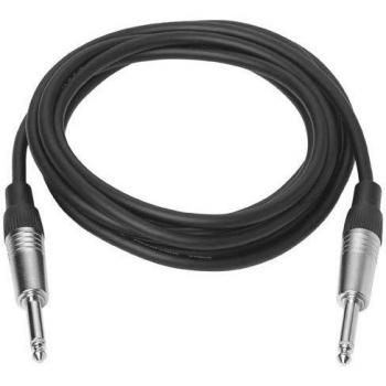 Cable de Audio Jack 6,35mm Negro 1m Vivolink
