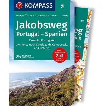Wanderführer Jakobsweg Portugal Spanien