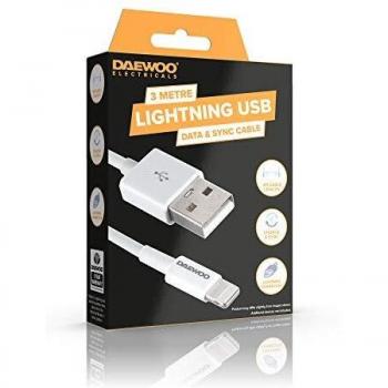 Daewoo Compatible Adaptor USB-to-Lightning Cable