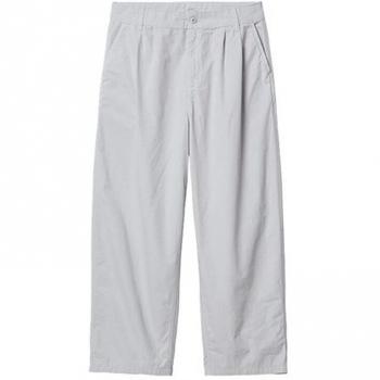 Pantalón Carhartt WIP Colston con acabado Sonic Plateado