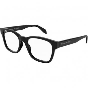 Alexander McQueen Rechteckige Brille AM0356O 001 für Herren