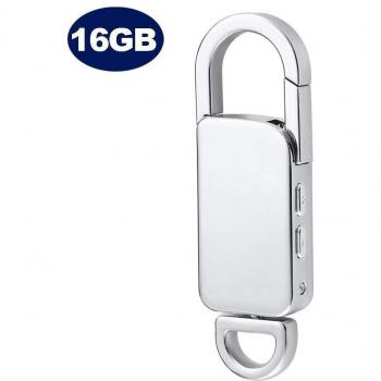 Metall Voice Recorder 16 GB USB Audio Aufnahme