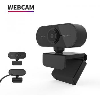 Mini Webcam with Microphone for Video Conferencing