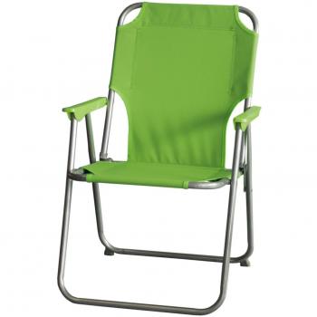 Camping‑Gartenstuhl, klappbar, grün – robustes Outdoor-Design
