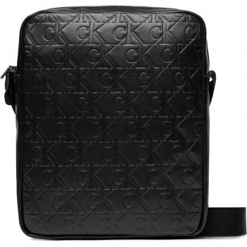 CK Monogram Shoulder Bag in Black
