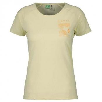 Damen Outdoor Shirt Scott gelb kurzarm XL
