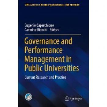 Governance and Performance Management in Public Universities
