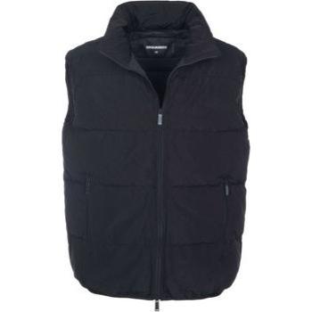 Manteau Noir Flèche PUFF DSquared