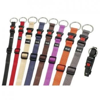 Karlie ASP Rot‑Nylon-Halsband – Variabel in Größe 20 mm, 40–55 cm