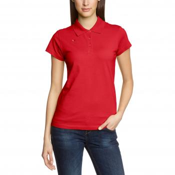 Erima Damen Poloshirt Teamsport Rot 40