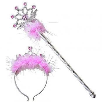 Set de Couronnement : Tiare et Baguette Féérique