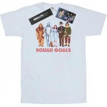 Wizard Of Oz Manica Lunga Uomo Bianco Squad Goals XXL