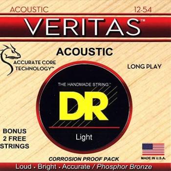 DR VTA-12 Veritas Chitarra Acustica Corde