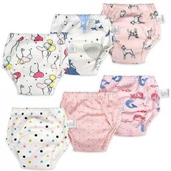 Girls’ Pink Potty Prep Pants