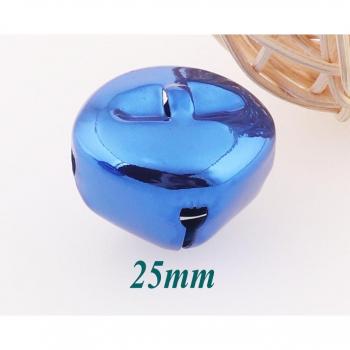 10pcs Christmas Blue Jingle Bells
