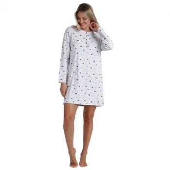 Falda Admas Long Sleeve Amanecer Cúmulo Gris