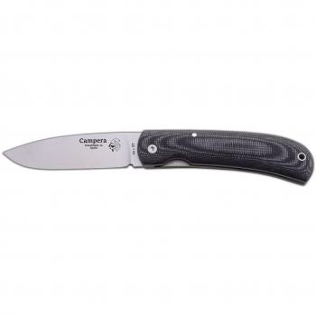 Navaja J&V Trifuerza (TRF) Negro – Hoja 8,7 cm – Herramienta de Campo: Camping, Pesca, Caza