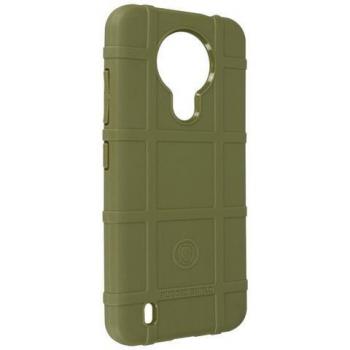 Shell Avizar vert carré, souple, anti‑tâches, renforcé – compatible Nokia 1.4