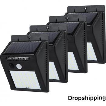 Solar Wall Lamp (1/2/4pcs)