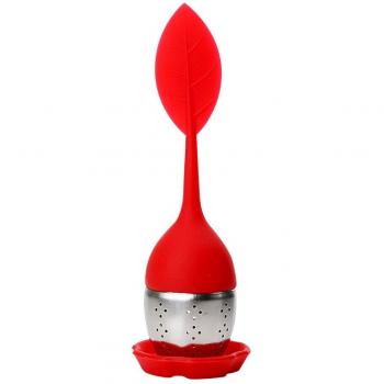 High‑Heat Leaf Teapot – HILIFE Silicone Filter