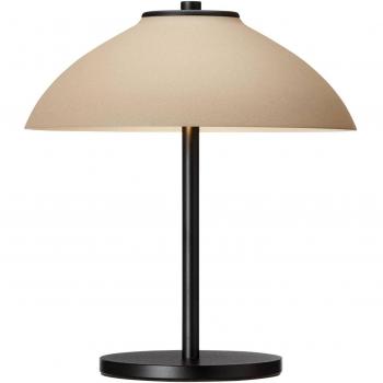 Lampada da tavolo Belid Vali, 25,8 cm, nero/beige